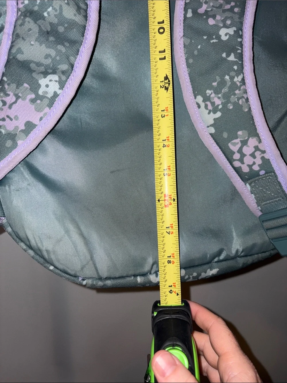 Under Armour Gray & Purple Sports Backpack